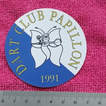 Club Aufkleber B-W